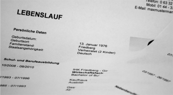 Lebenslauf